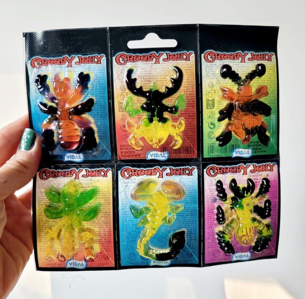 Creepy Jelly Snoep (set van 6 stuks)