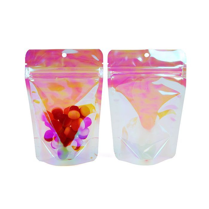 Iriserende zakjes 10 cm x 15cm (set van 2 stuks)