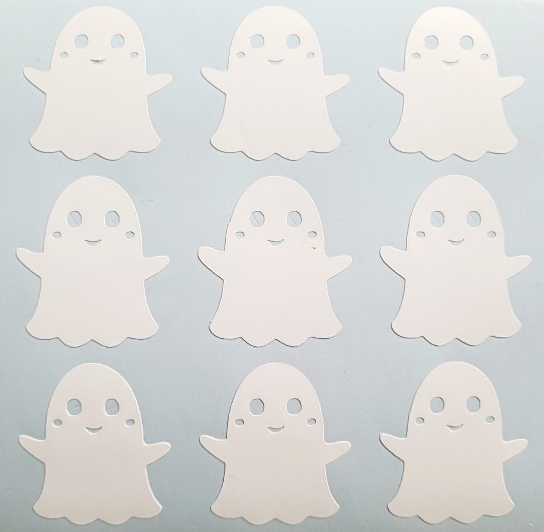 Sticker Spookje (set van 9 stickers)