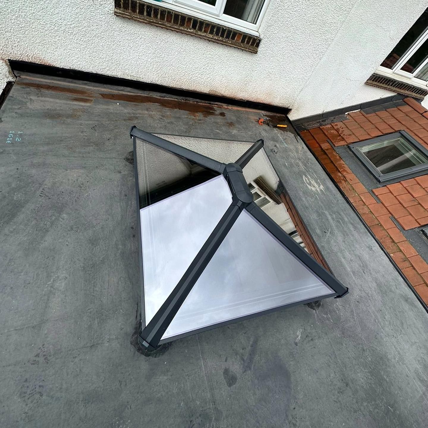 A picture of a skylight installation by Hightop Roofers Rotherham