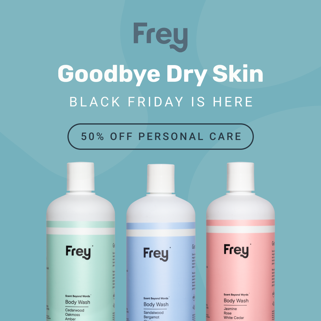 Frey personal care ad: