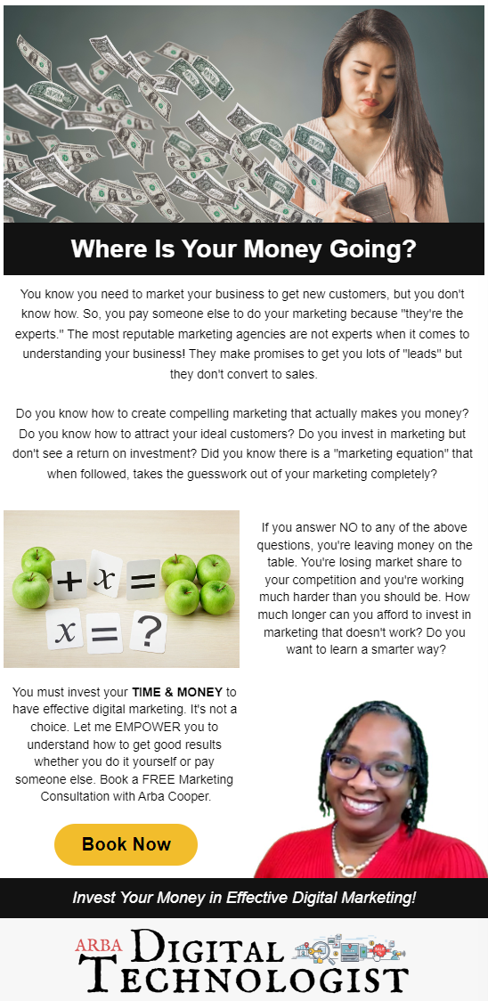 A woman is holding a pile of money in her hand.