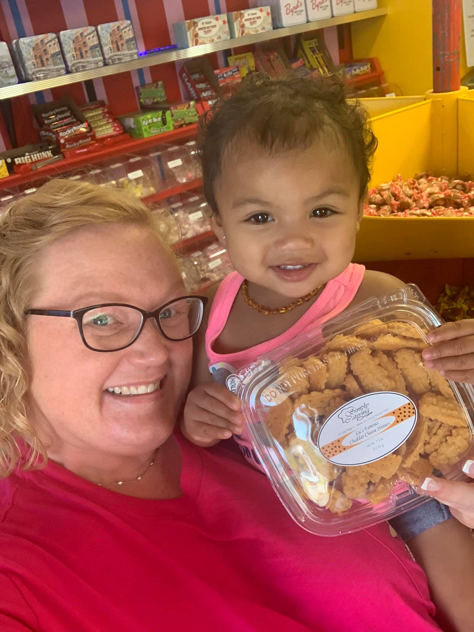 Lu's Famous Cheese Straw