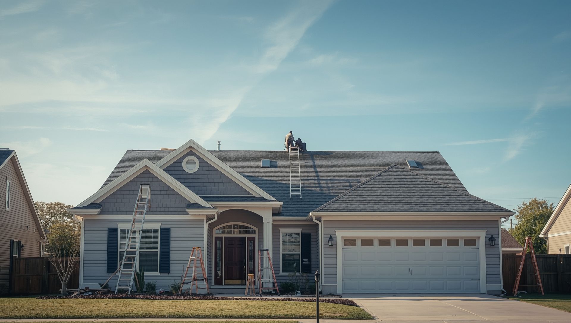 Done-for-you marketing system helping roofing companies generate leads and booked jobs online