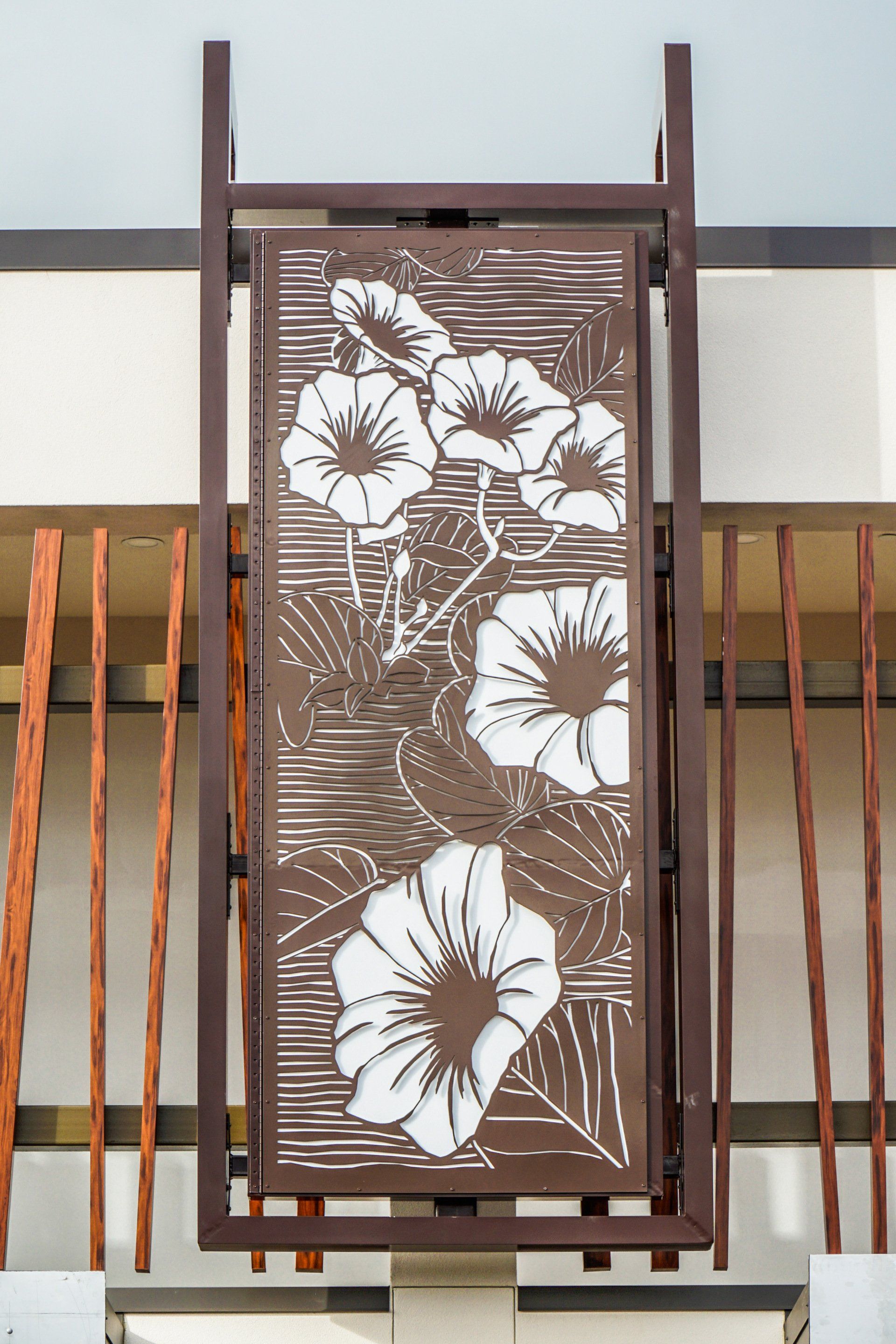 Ku'Ono Marketplace Flower Close Up Design - Kapolei, HI - Pac Pro Hawaii