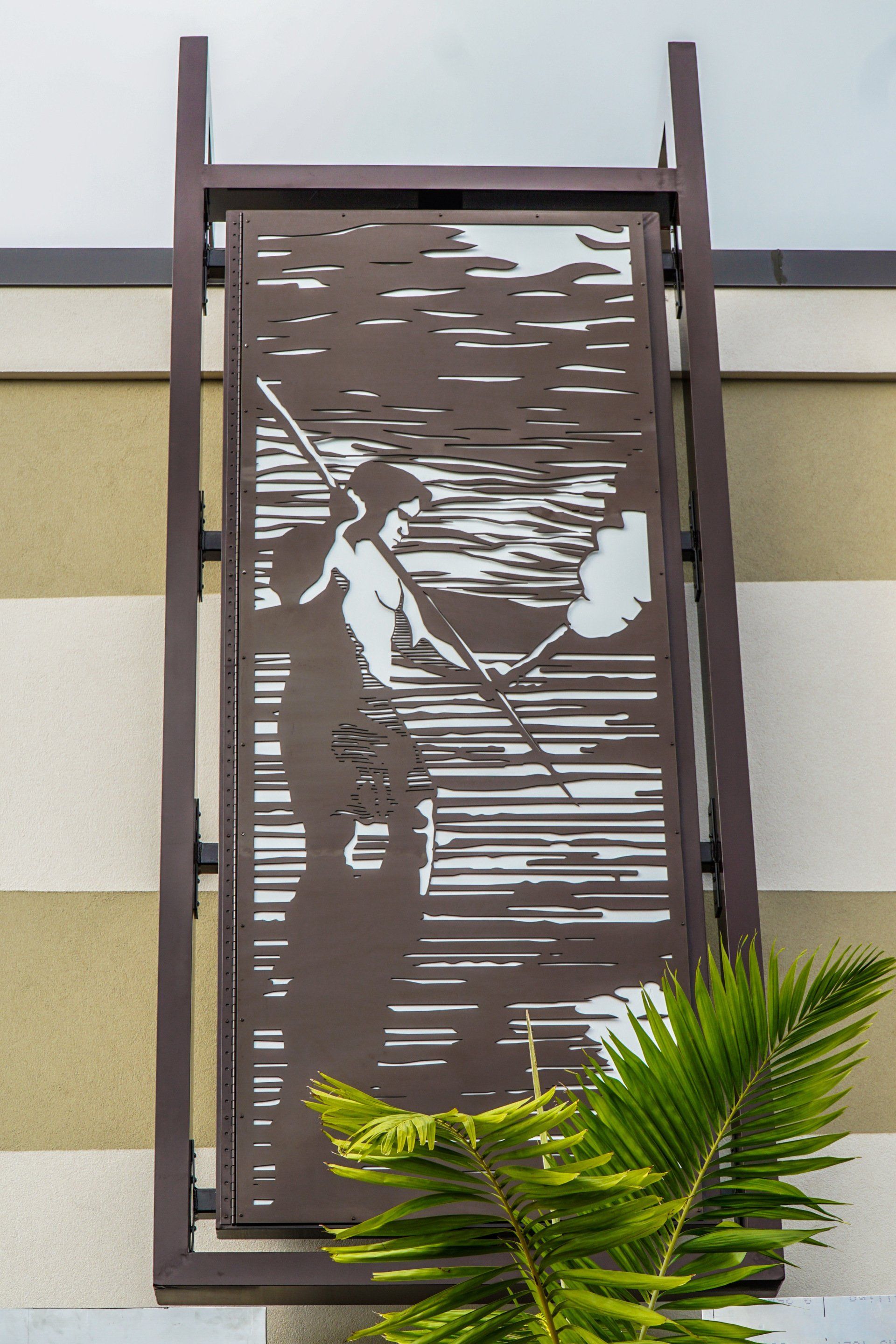 Ku'Ono Marketplace Fisher Man Close Up Design - Kapolei, HI - Pac Pro Hawaii