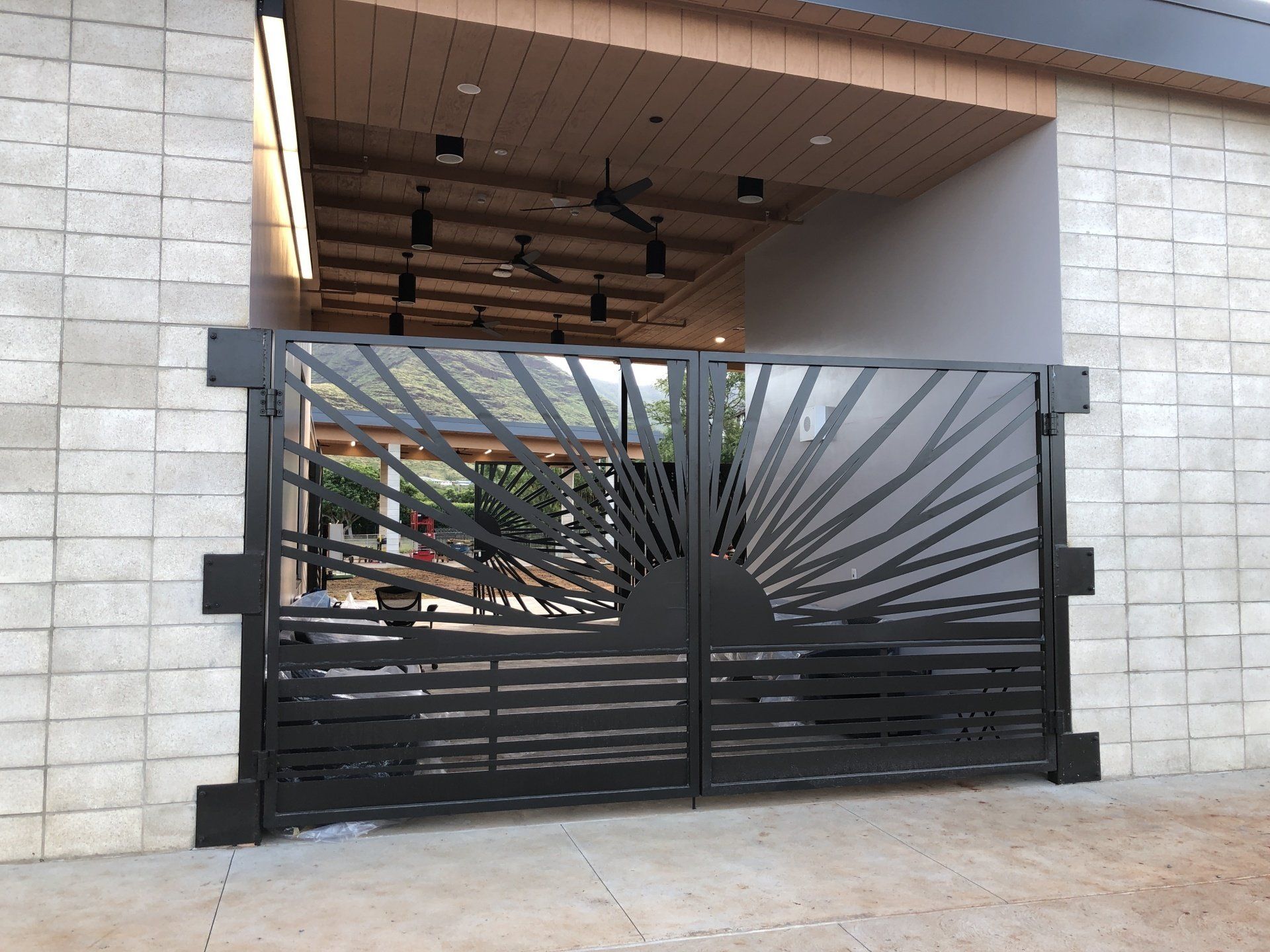 Agnes Kalaniho'okaha Cape Beautiful Steel Gates - Kapolei, HI - Pac Pro Hawaii