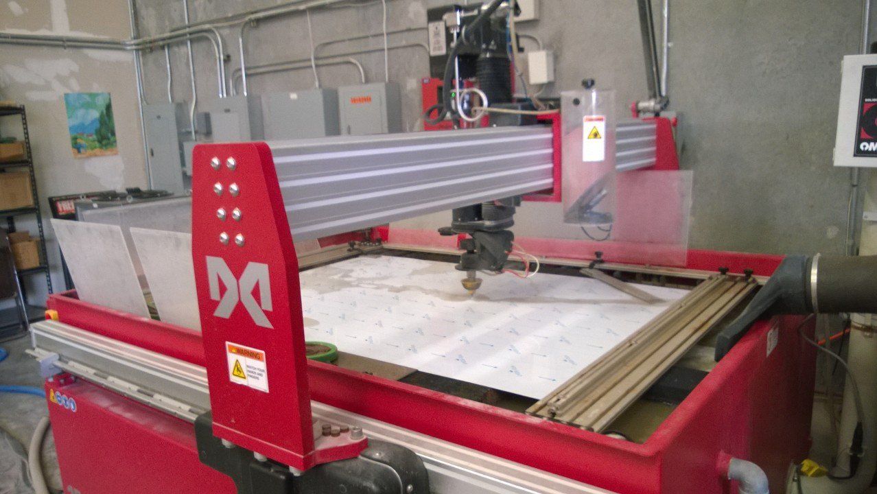 Red Water Jet Machine - Kapolei, HI - Pac Pro Hawaii