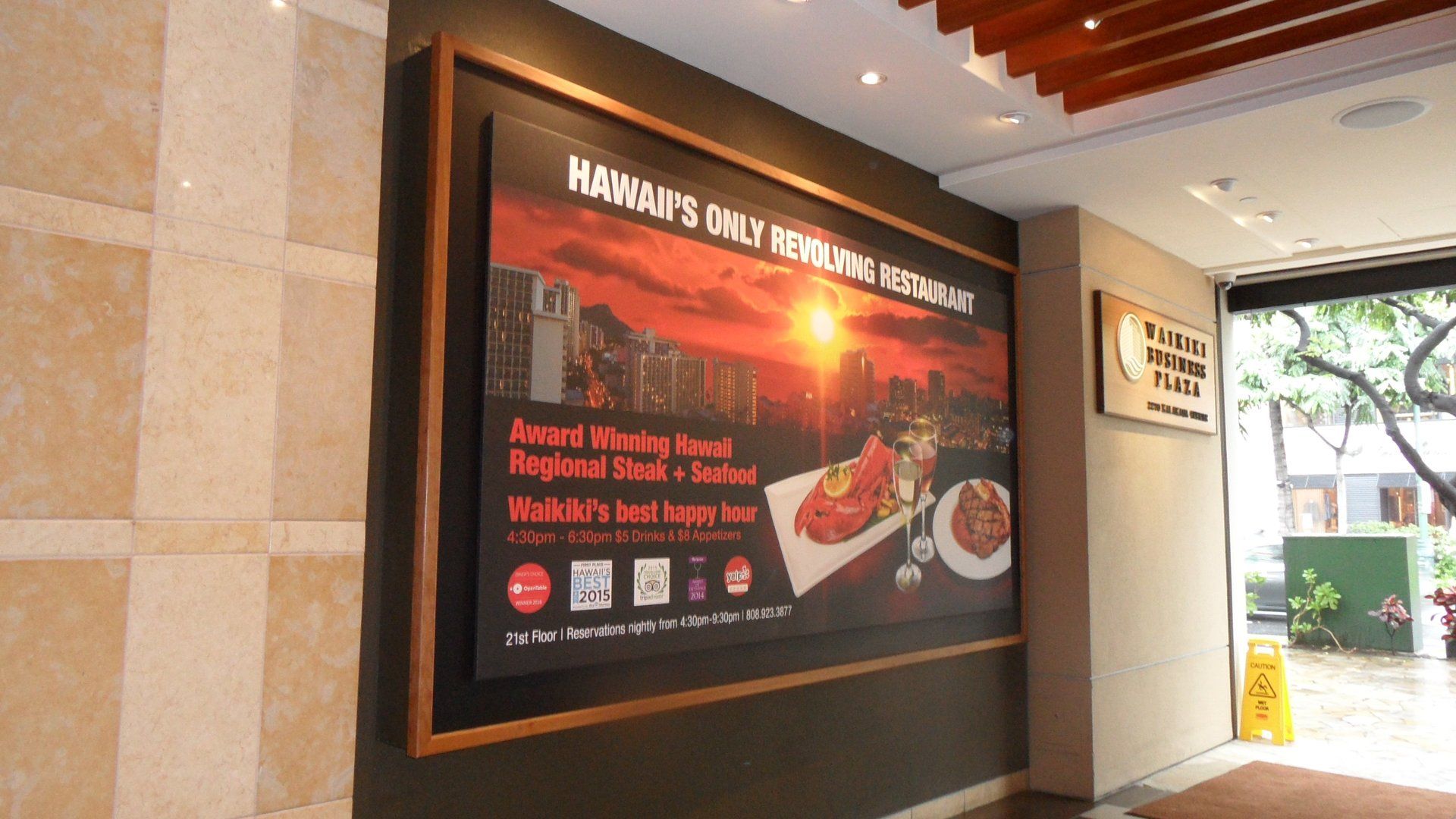 Wakiki Business Center Canvas Print - Kapolei, HI - Pac Pro Hawaii