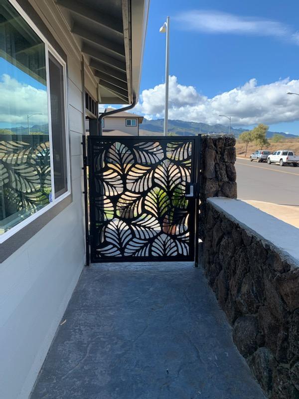 Black Decorative Gate - Kapolei, HI - Pac Pro Hawaii