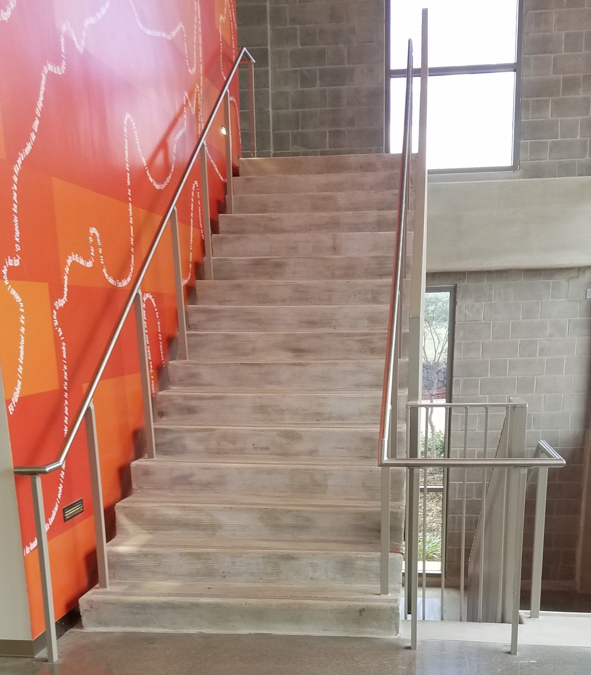 Saint Laurent Stairs with Stainless Steel Handrails - Kapolei, HI - Pac Pro Hawaii