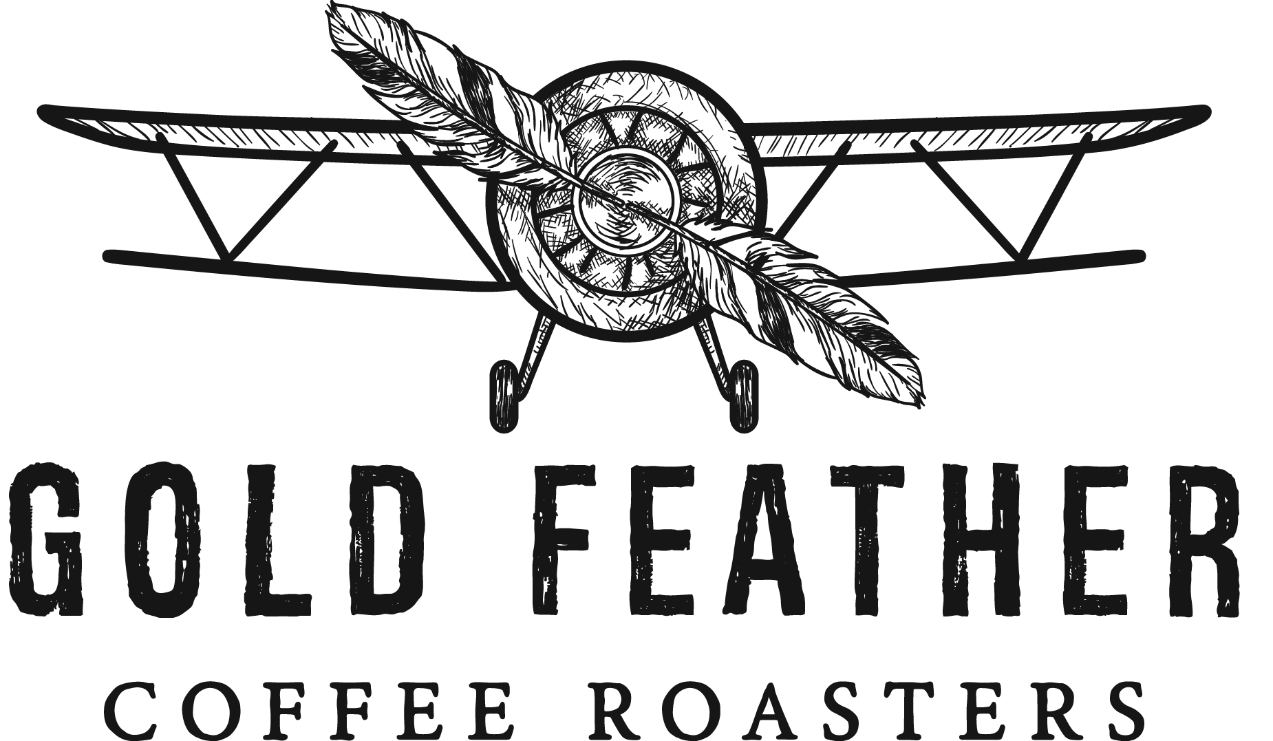 gold feather logo