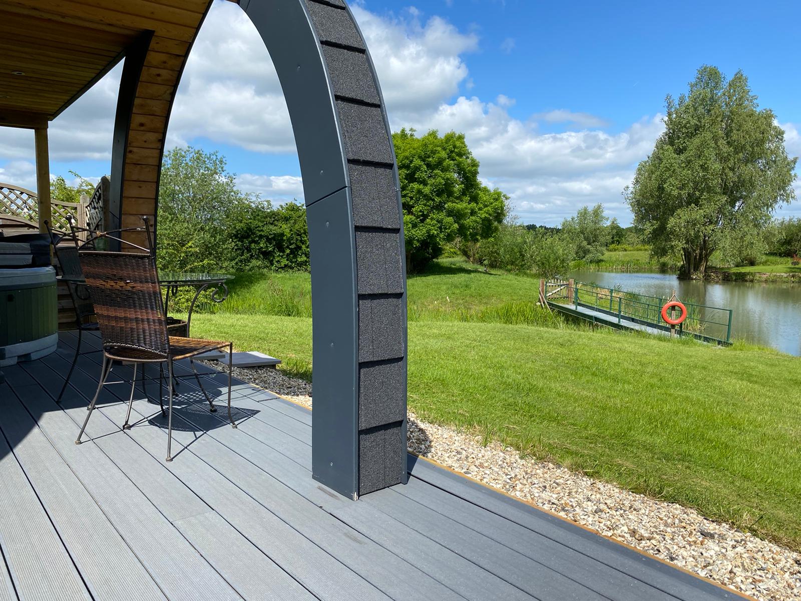 Kingfisher Luxury Camping POD with Hot Tub | Bristol, Bath & Cotswolds
