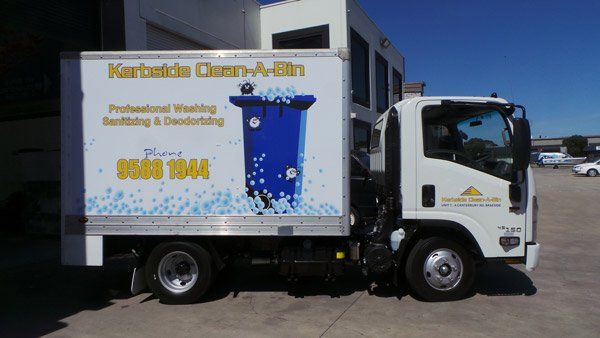 kerbside clean-a-bin truck