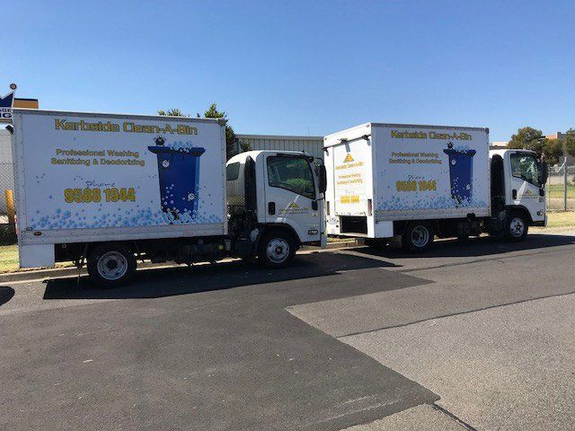 kerbside clean-a-bin trucks