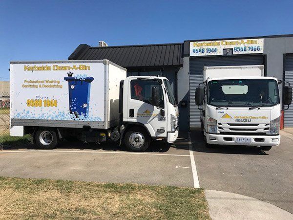 kerbside clean-a-bin trucks