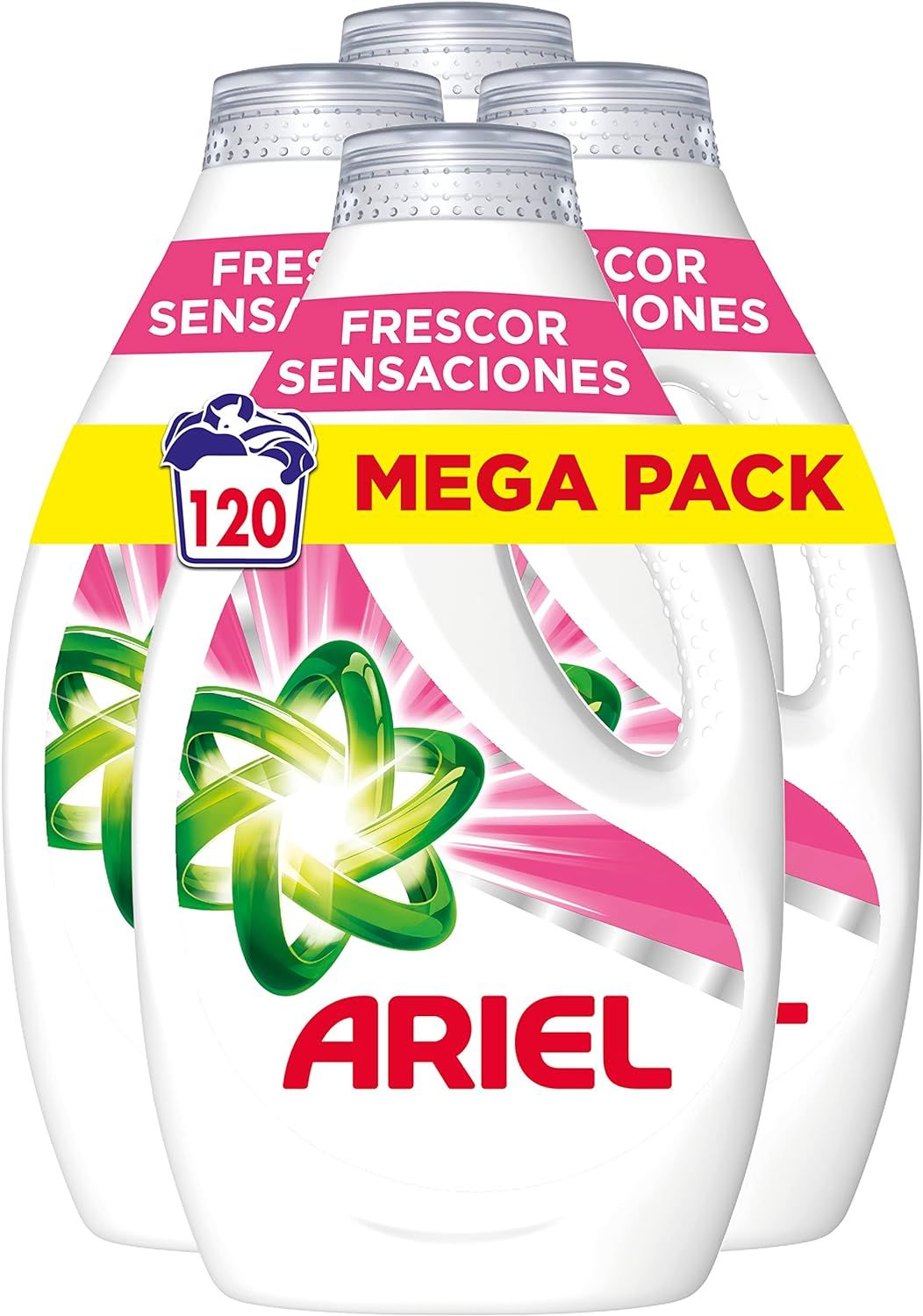 No te pierdas la oferta de Ariel Frescor Sensaciones: 120 lavados por solo 39,90€