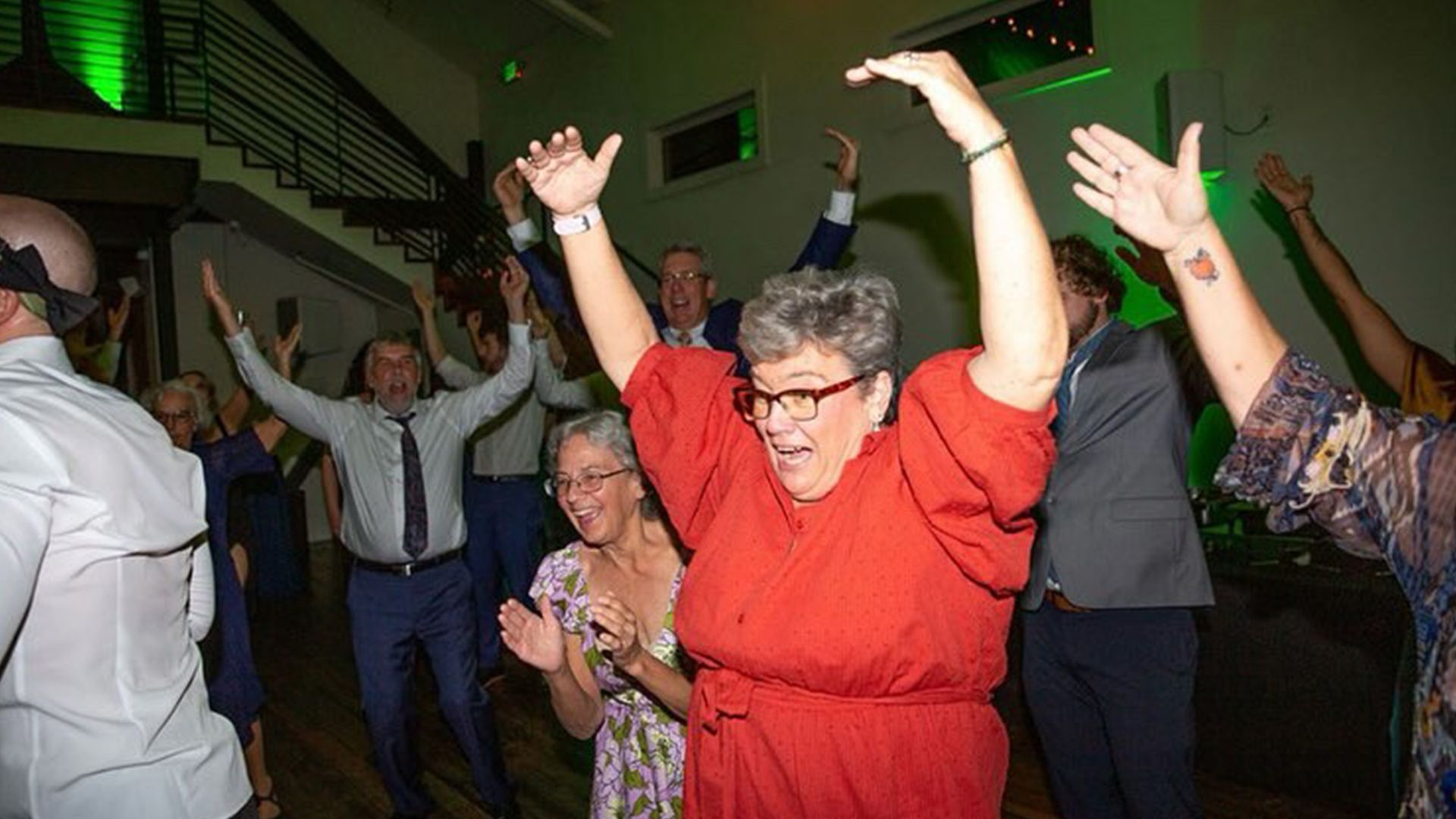 Wedding Guest Dancing