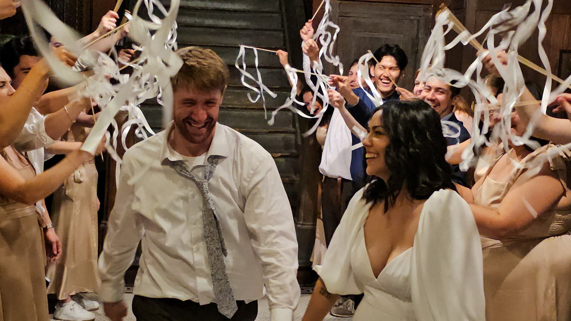 Bride and Groom Exit