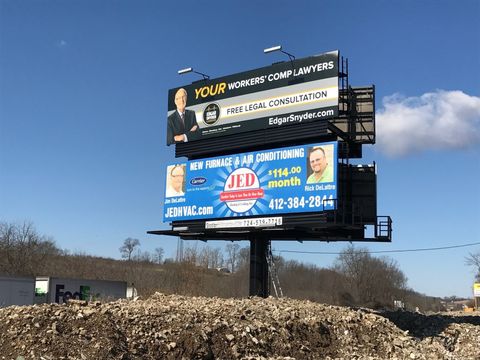 Billboard Route 70 Bentleyville, PA