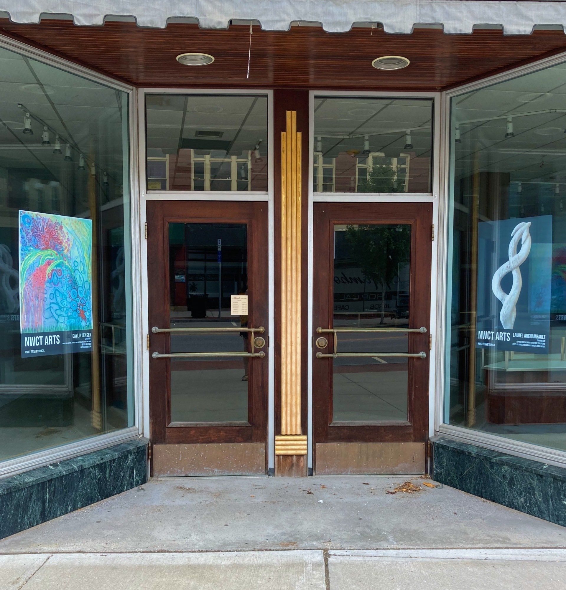 Art in the Windows of Downtown Torrington
