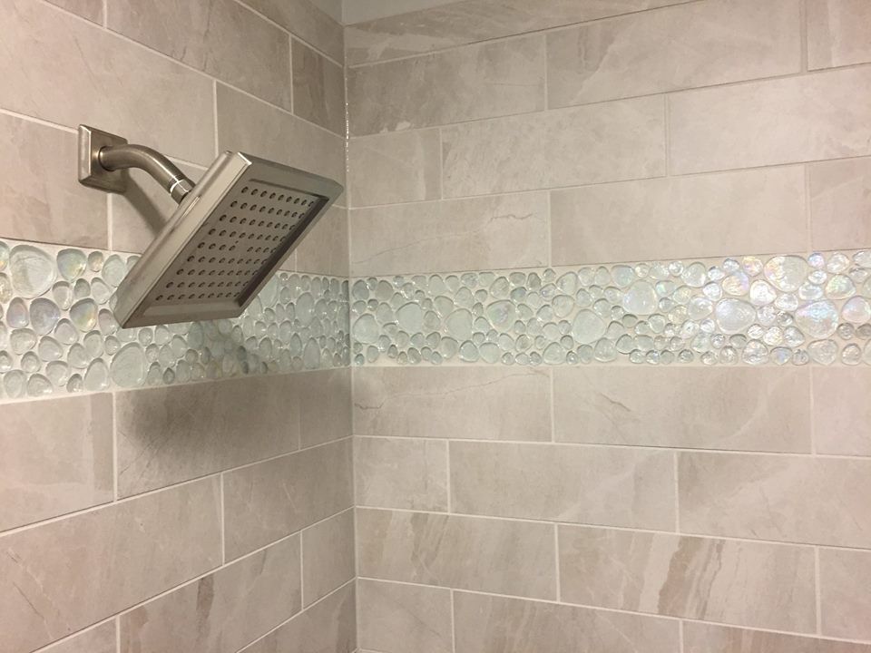 Bathroom Shower Sample - Interior Design in Mechanicsburg, PA