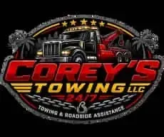 Corey’s Towing LLC local towing experts serving Central Florida