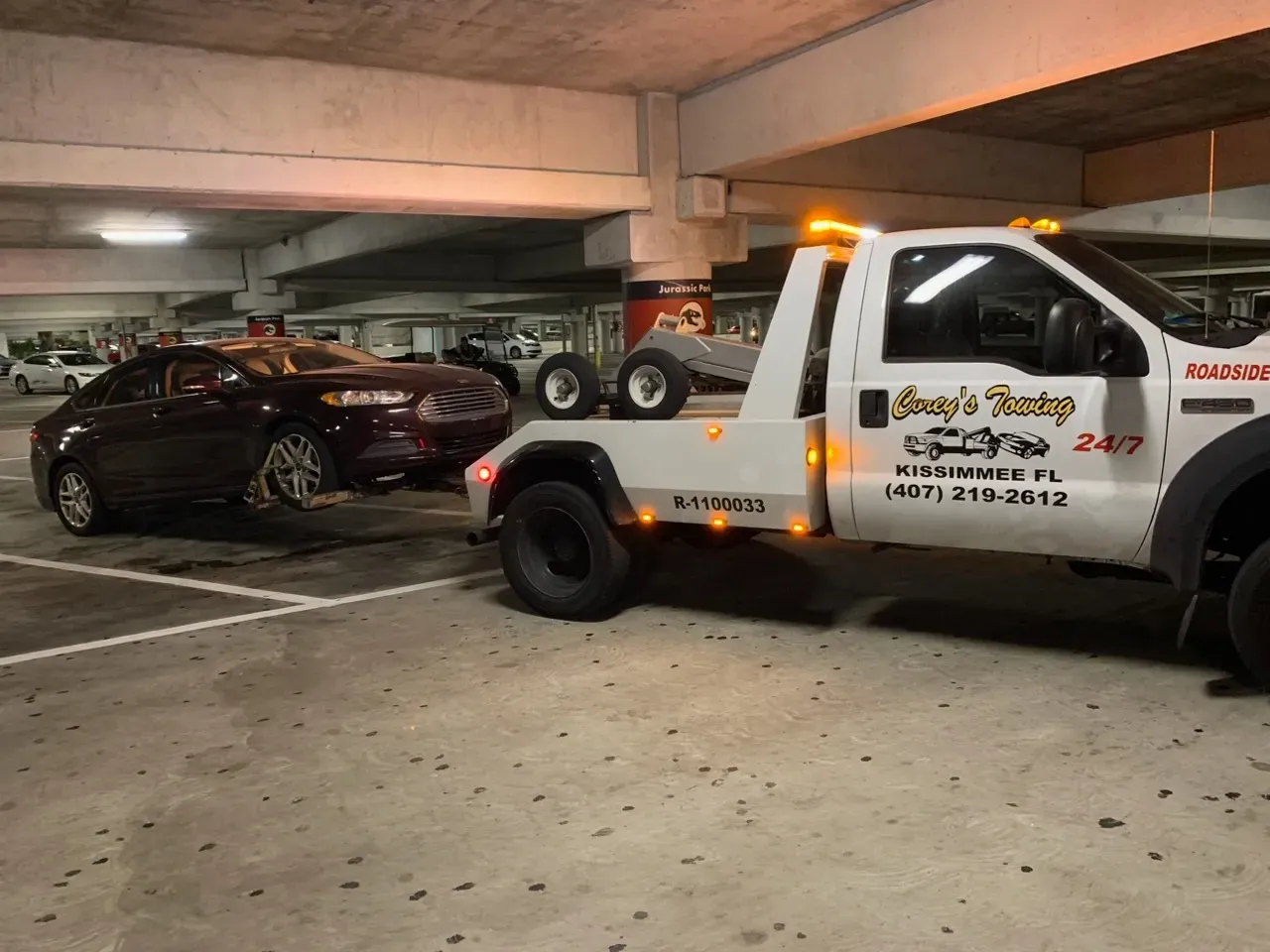 Corey’s Towing LLC recovery service in Kissimmee FL