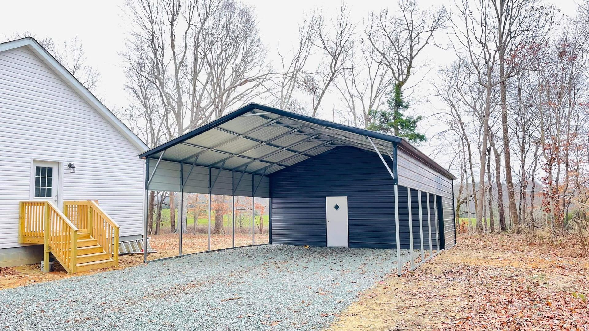 Carport — Asheboro, NC — NAC Metal Structures