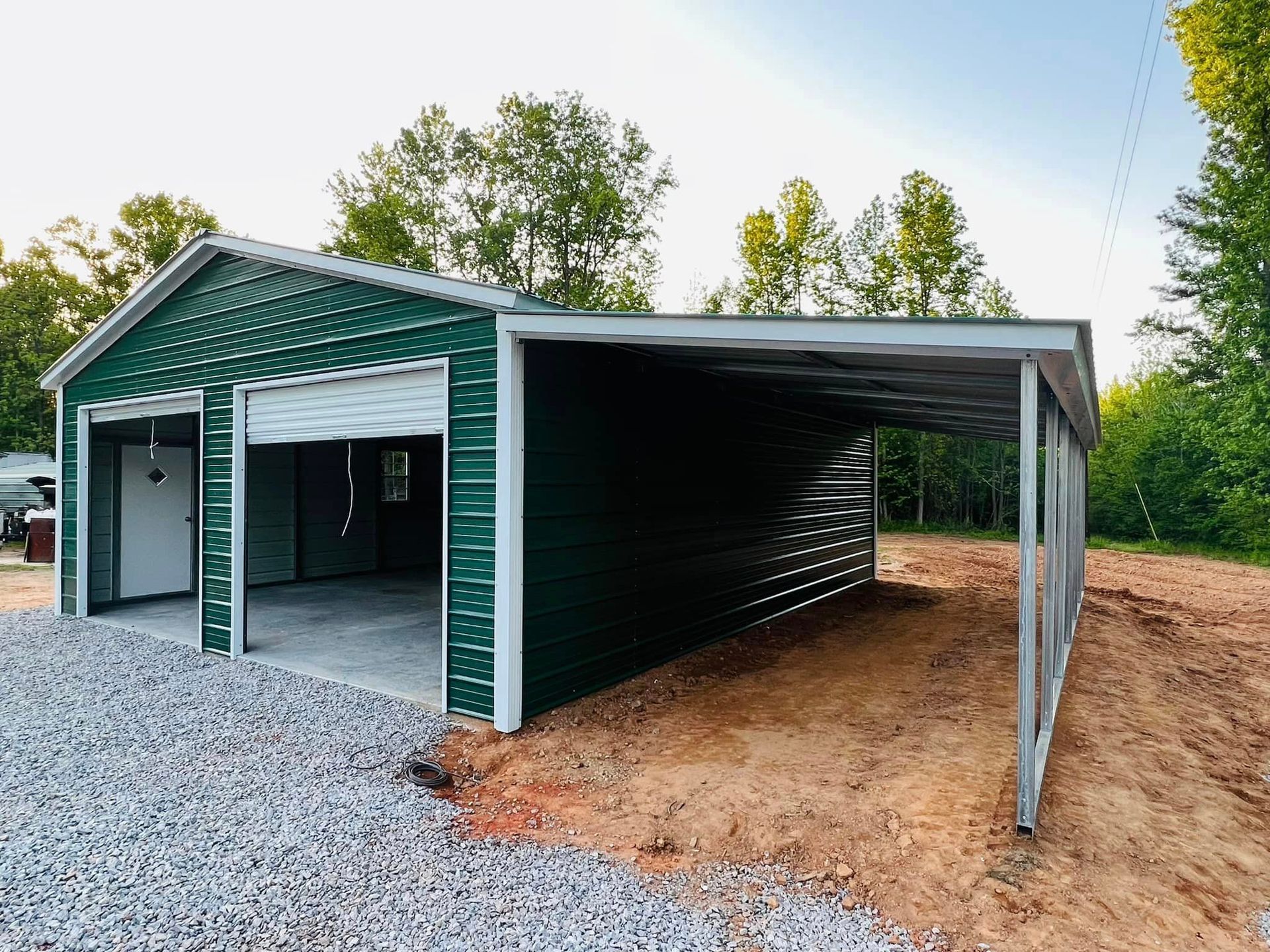 RV Carport — Asheboro, NC — NAC Metal Structures 