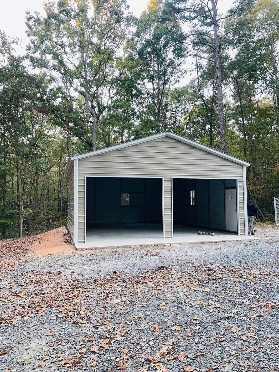 Small Garage — Asheboro, NC — NAC Metal Structures 