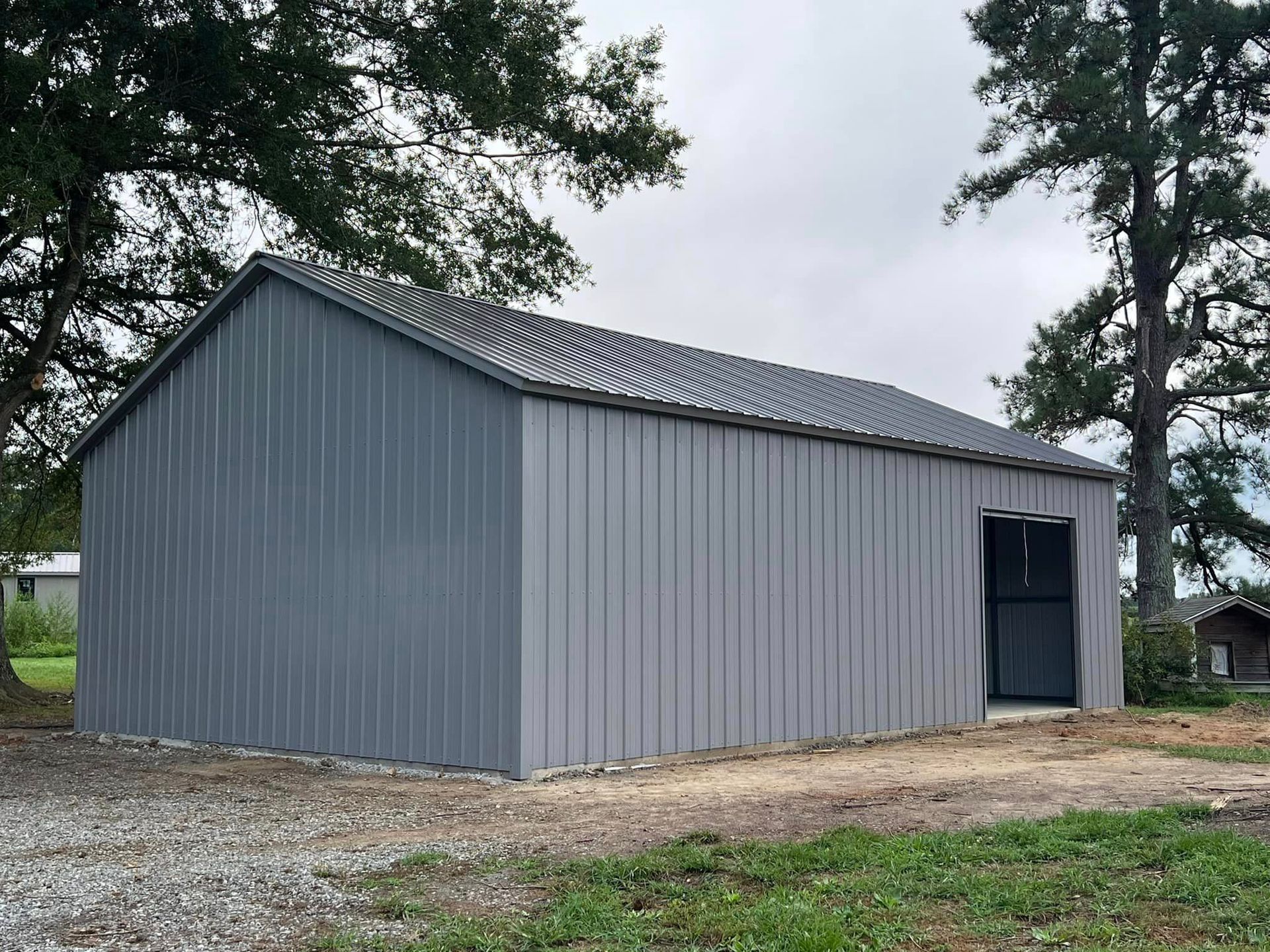 Large Shed — Asheboro, NC — NAC Metal Structures 