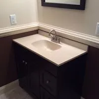 Sink with cabinets underneath — Stroudsburg, PA — Preferred Carpentry LLC