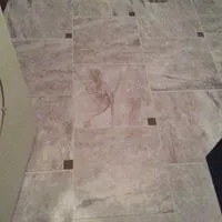 Renovated bathroom floor tiles — Stroudsburg, PA — Preferred Carpentry LLC