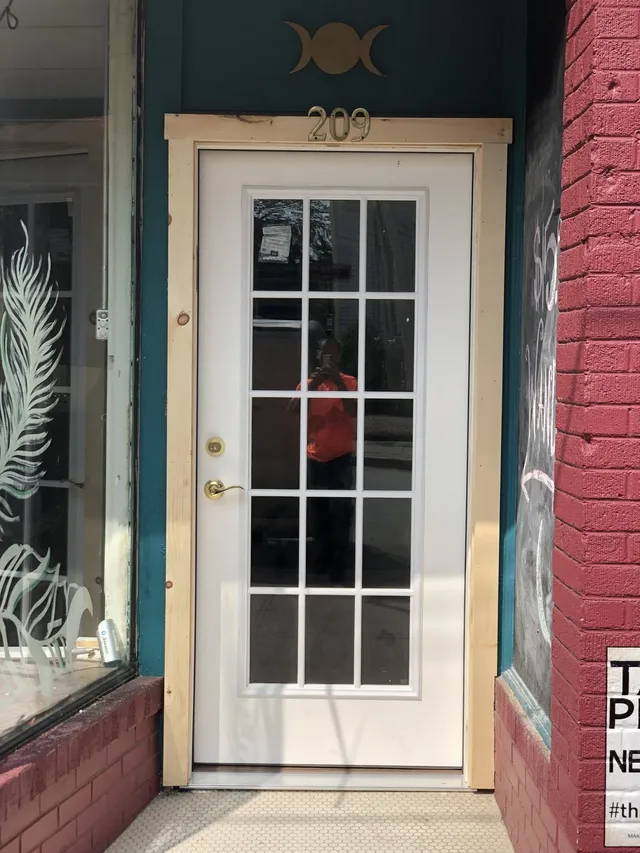 Door with glass design — Stroudsburg, PA — Preferred Carpentry LLC