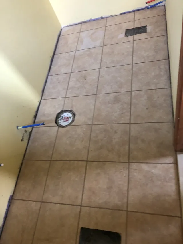 Floor with newly installed tiles — Stroudsburg, PA — Preferred Carpentry LLC