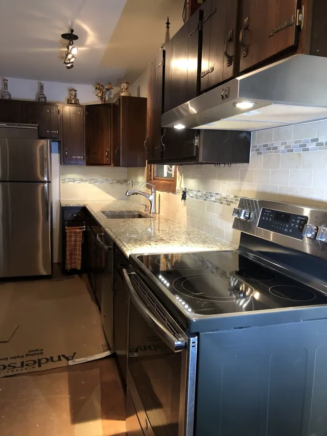 Modern looking kitchen — Stroudsburg, PA — Preferred Carpentry LLC