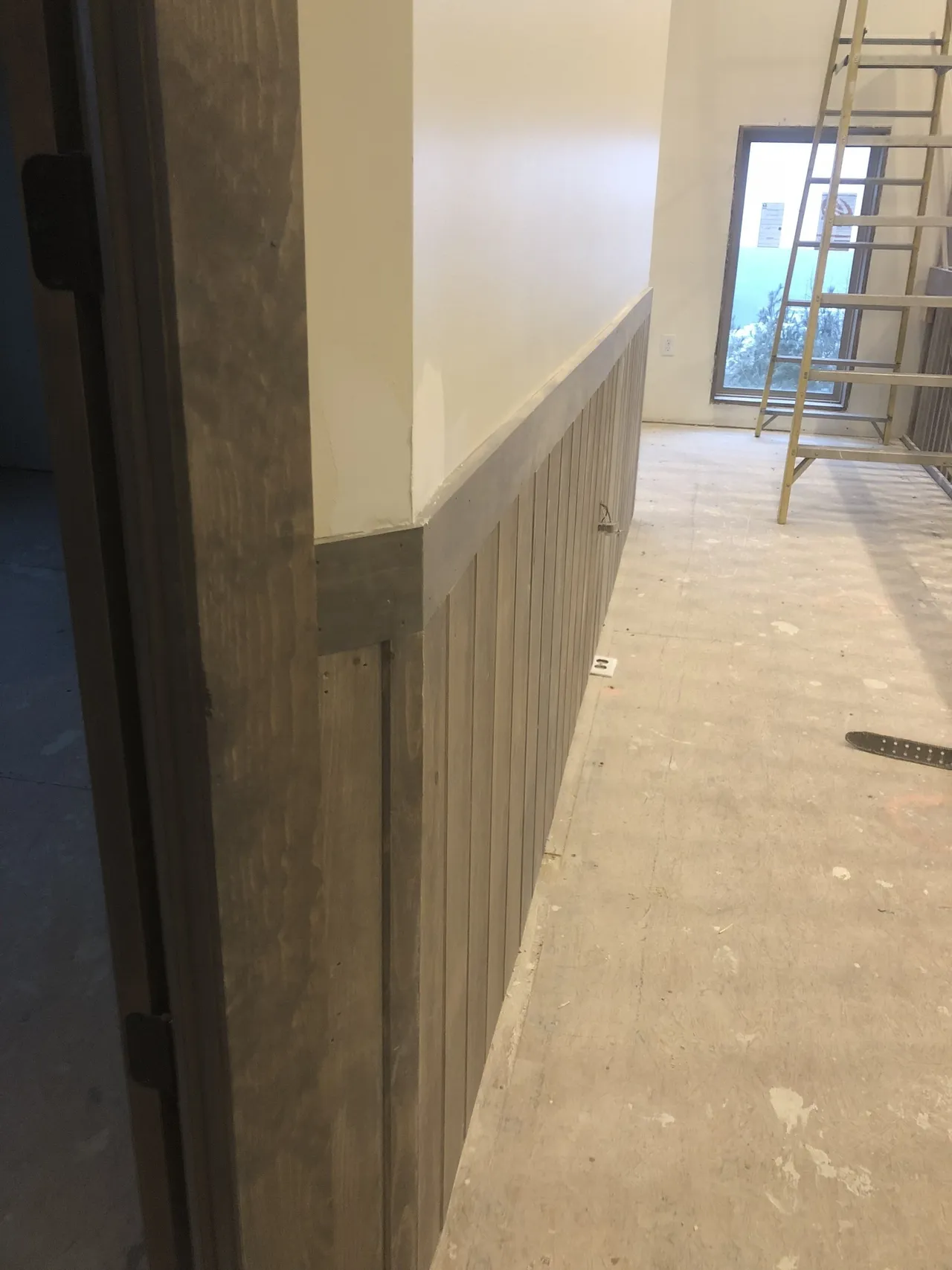 Wall with wooden style in half — Stroudsburg, PA — Preferred Carpentry LLC