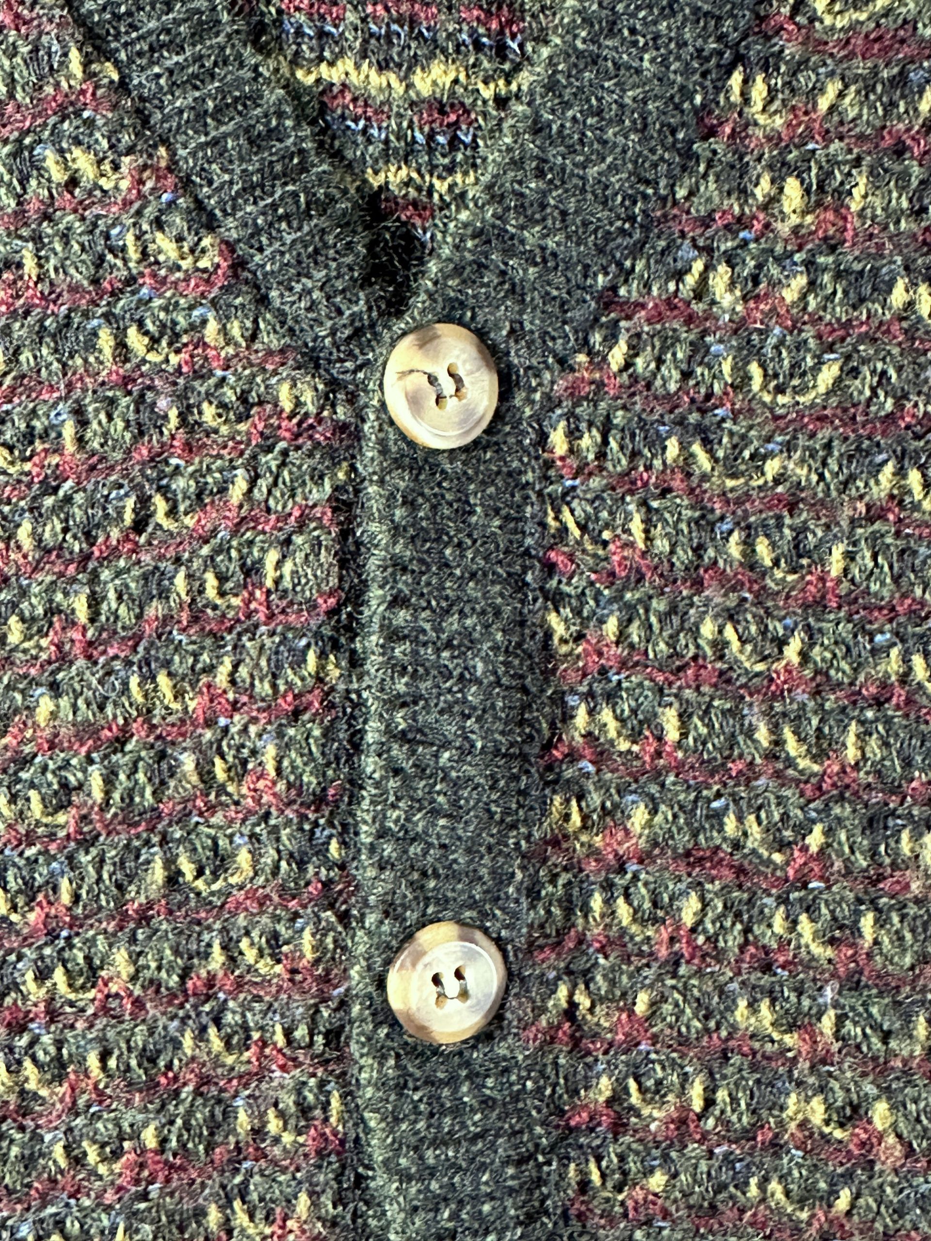Hill & Archer Knit Button Up Vest