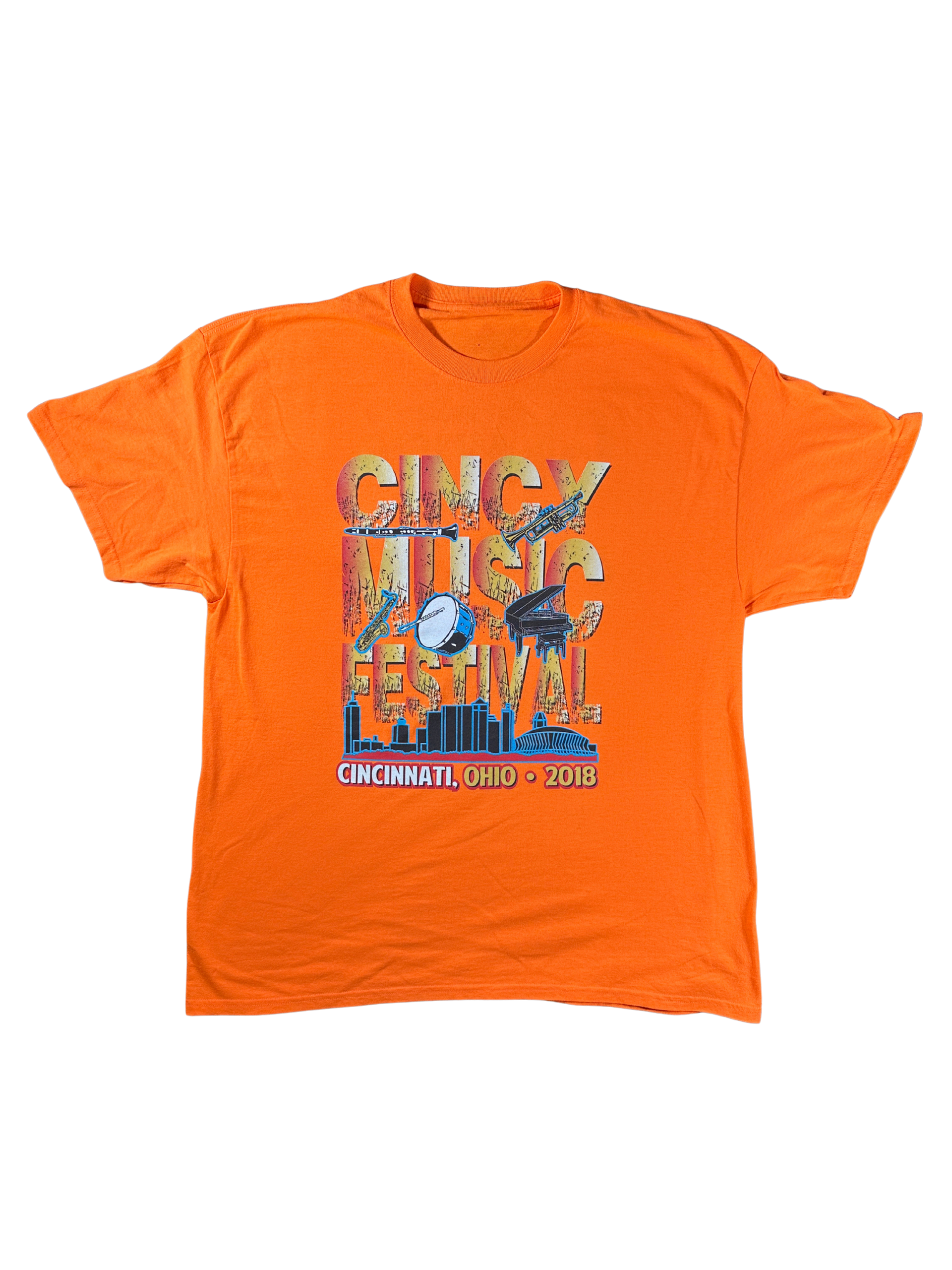 2018 Cincy Music Festival Concert Tee