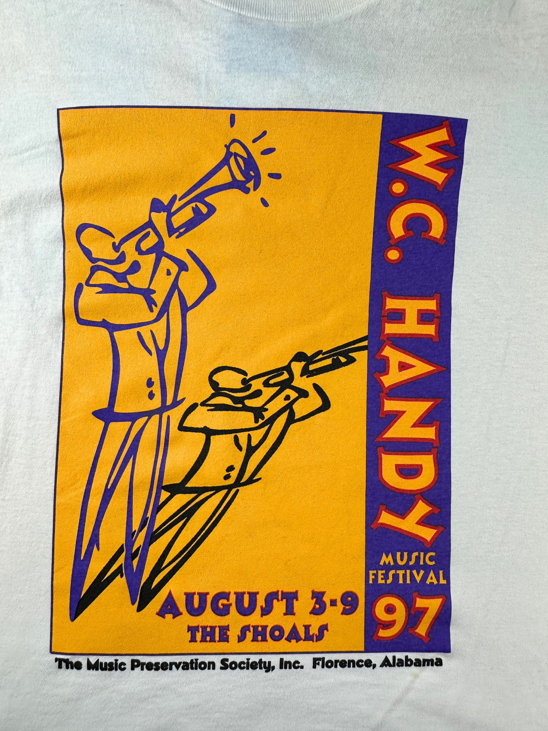 Vintage 1997 W.C. Handy Music Festival Tee
