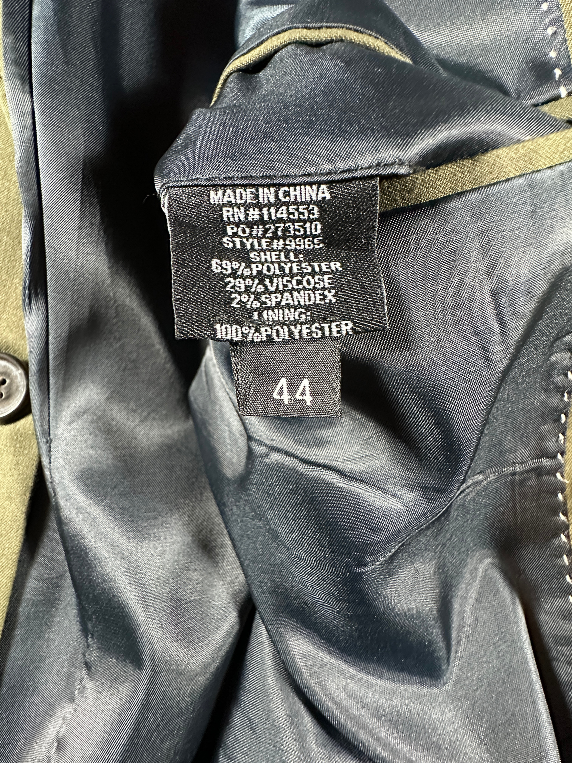 Men's Stretch Twill Blazer