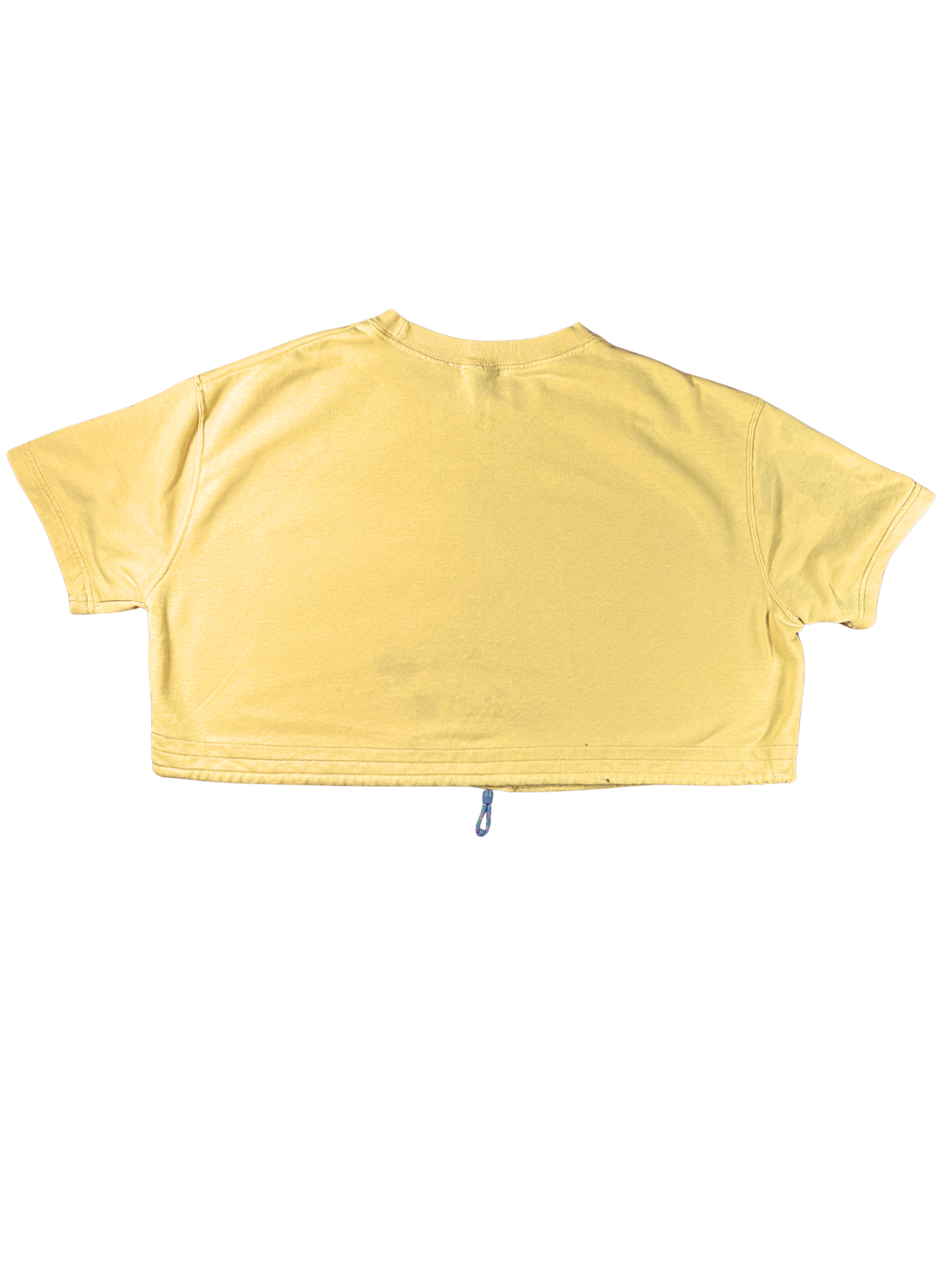 Yellow Nike Crop Tee