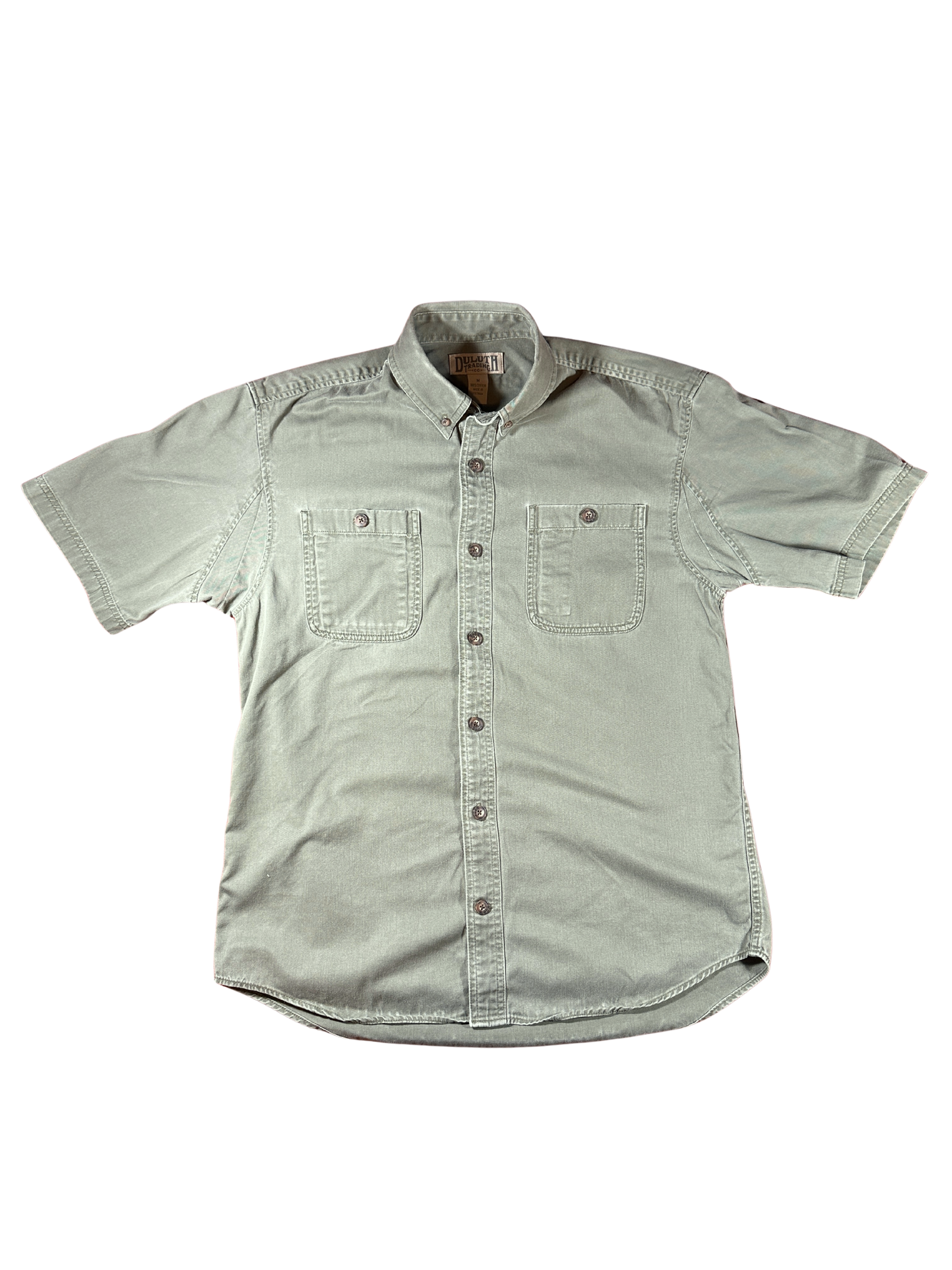 Short Sleeve Button Up Tee