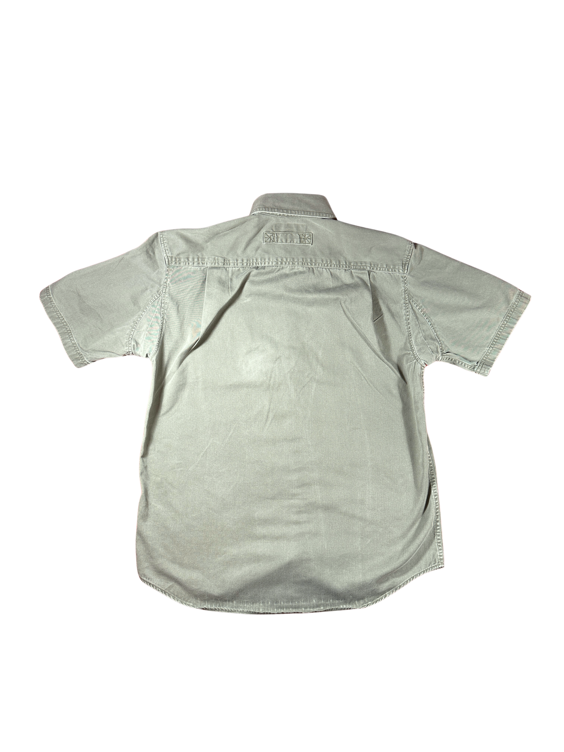 Short Sleeve Button Up Tee