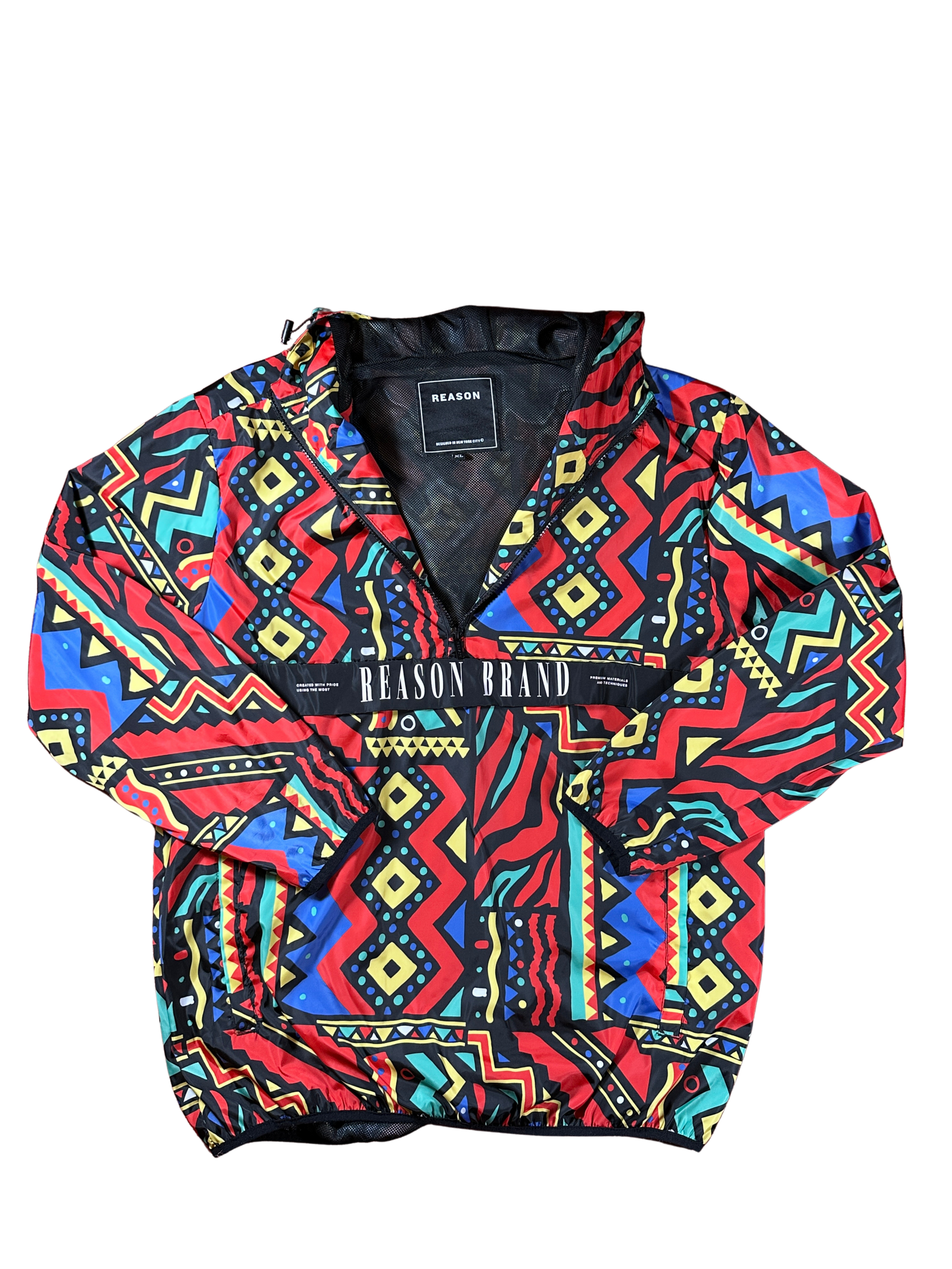 Reason Brand Unity Anorak Hooded Jacket