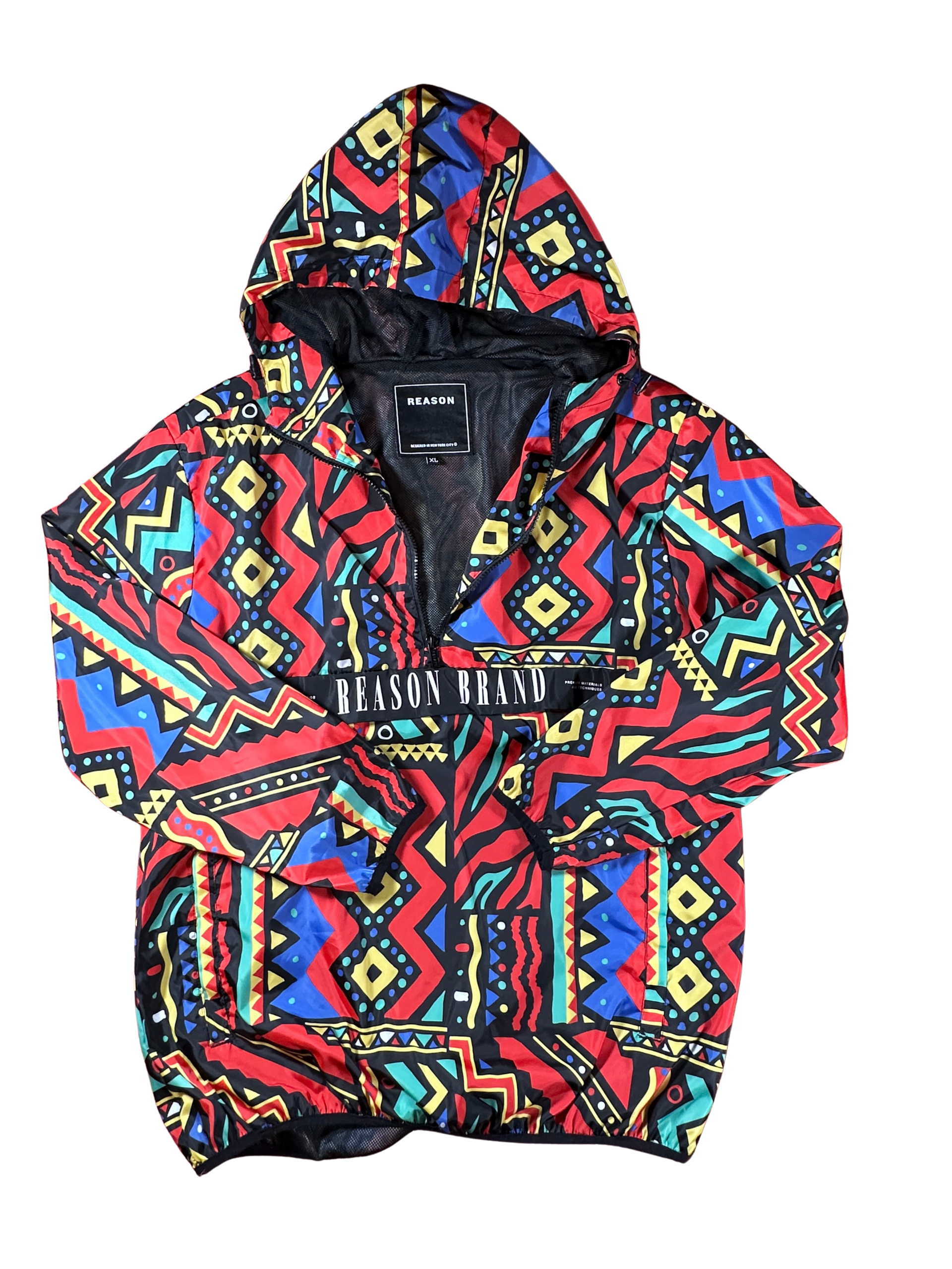 Reason Brand Unity Anorak Hooded Jacket