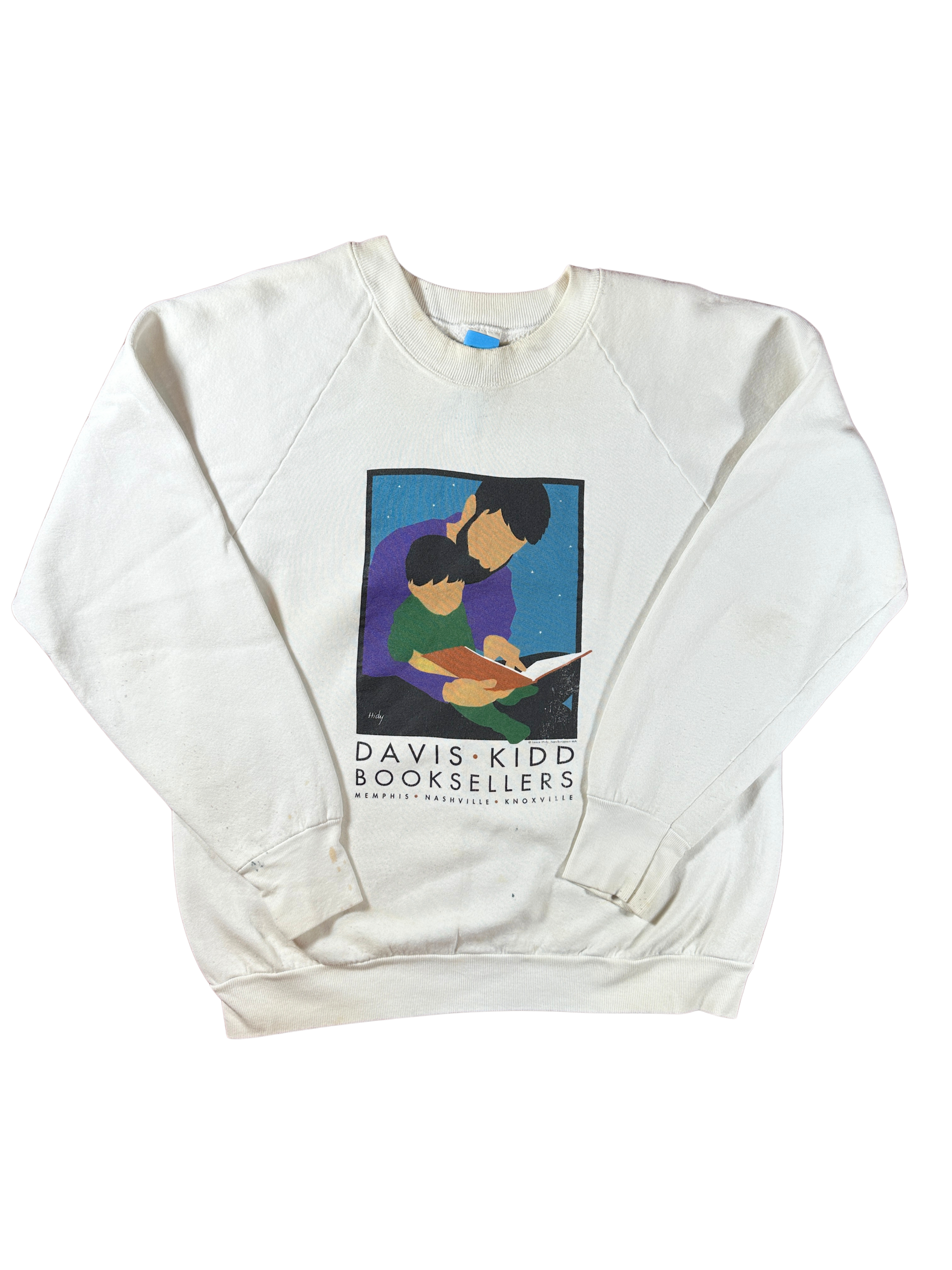 Vintage Davis-Kidd Booksellers Graphic Crew Neck Sweatshirt