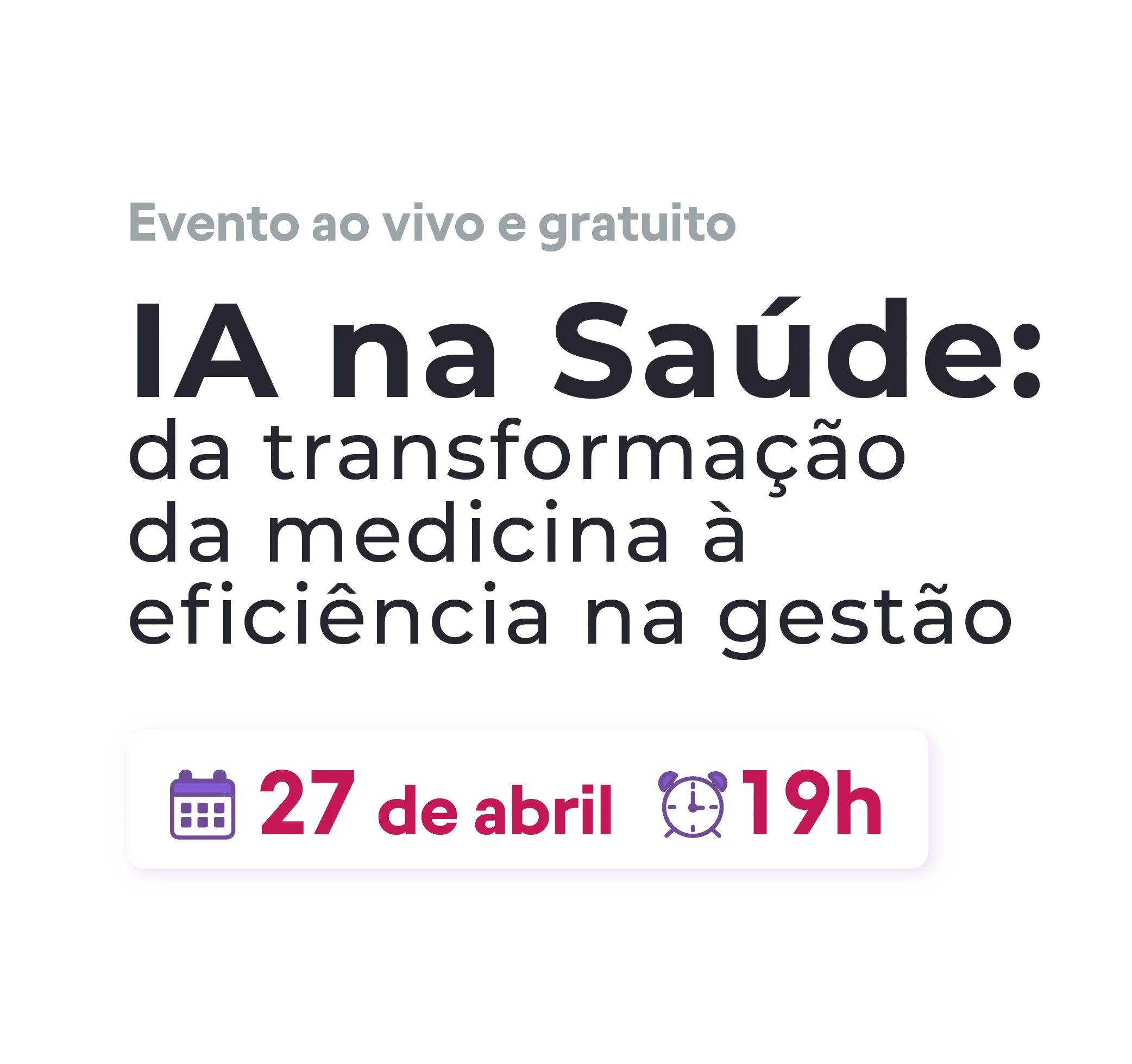 Um cartaz para um evento brasileiro chamado protagonismo