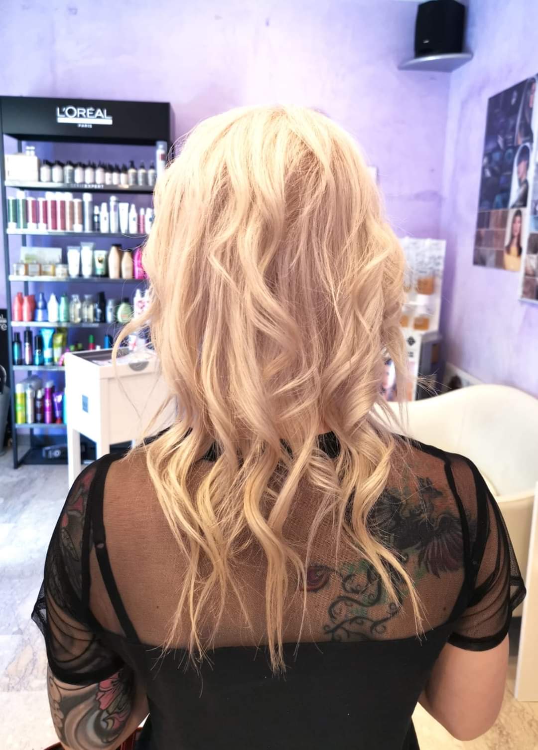 Capelli medio lunghi mossi